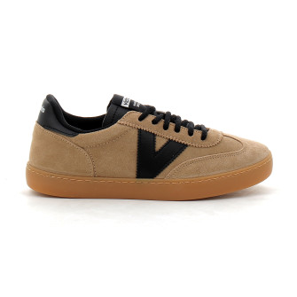 Baskets unisexes avec semelle caramel beige