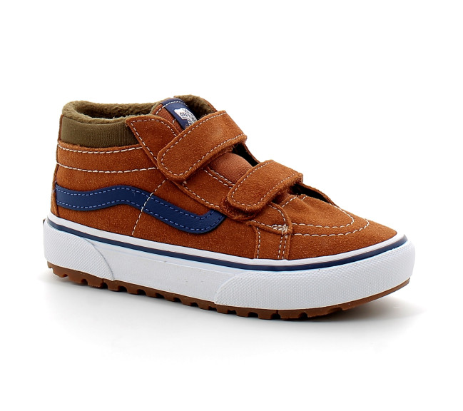 Chaussures à Scratch pour enfant Sk8-Mid Reissue glazed vn000d10n1z1