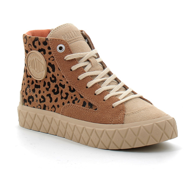 Baskets Femme PALLA ACE CHUKKA SIDE dear-brown 74320-234