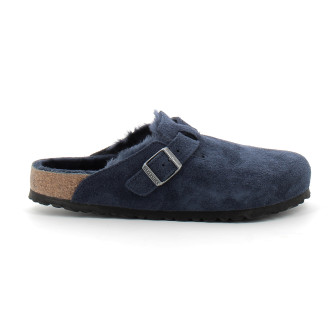 Sabot en fourrure pour adulte boston navy 1030657