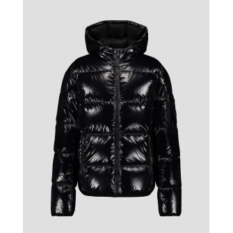 Doudoune à capuche homme Grand Froid Java laquée noir fw23mjac50
