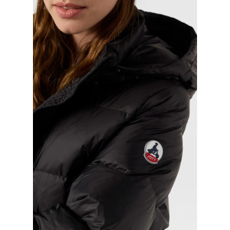 Doudoune longue à capuche Femme Grand Froid Karachi black fw22wpar04