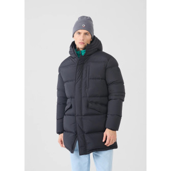 Doudoune Homme Grand Froid stretch mi-longue Scott black mdow212510