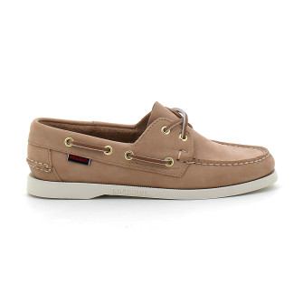 Chaussure bateau pour femmes DOCKSIDES PORTLAND beige-camel 74121sw/906