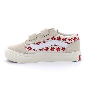 Chaussures à Scratch pour enfant Old Skool racing red vn000ctgizq1