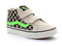 Chaussures à Scratch pour enfant Sk8-Mid Reissue taupe vn000cz7en91