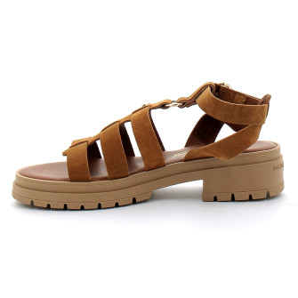 Sandales femme ocre 331465