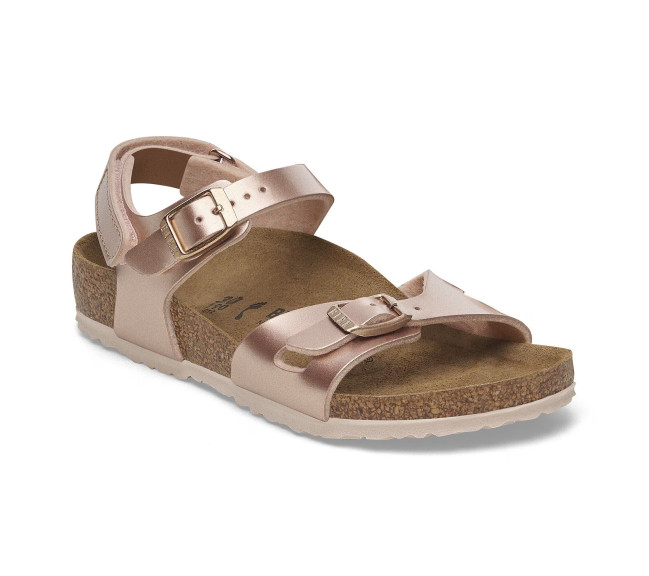 birkenstock rio metal-copper 1029535