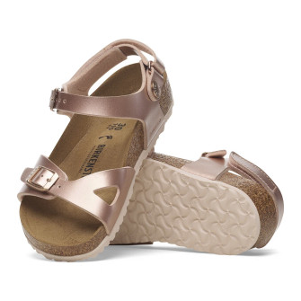 birkenstock rio metal-copper 1029535