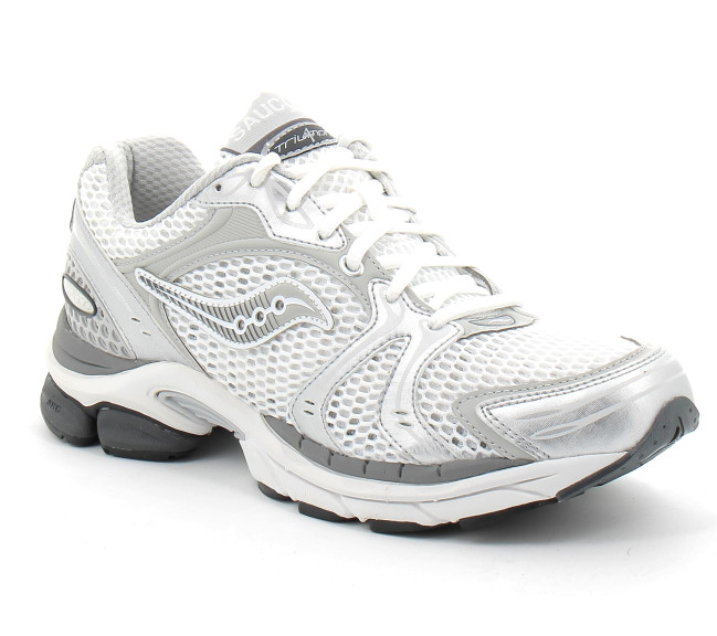 saucony progrid triumph 4 white/silver s70704-26