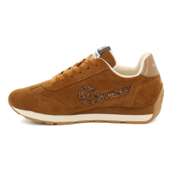 Basket mode pour femme CITY RUN JOGGER camel knhr-aq04-ca