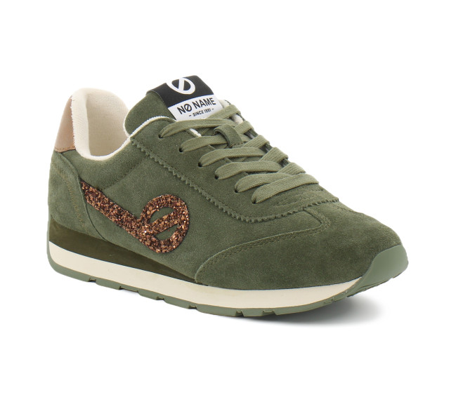 Basket mode pour femme CITY RUN JOGGER olive knhr-aq04-03