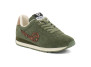 Basket mode pour femme CITY RUN JOGGER olive knhr-aq04-03