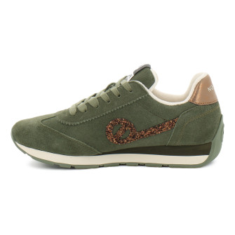 Basket mode pour femme CITY RUN JOGGER olive knhr-aq04-03