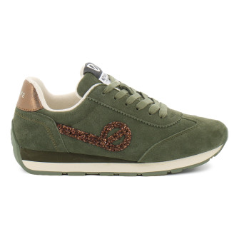Basket mode pour femme CITY RUN JOGGER olive knhr-aq04-03