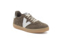 Baskets pour femme avec semelle caramel kaki