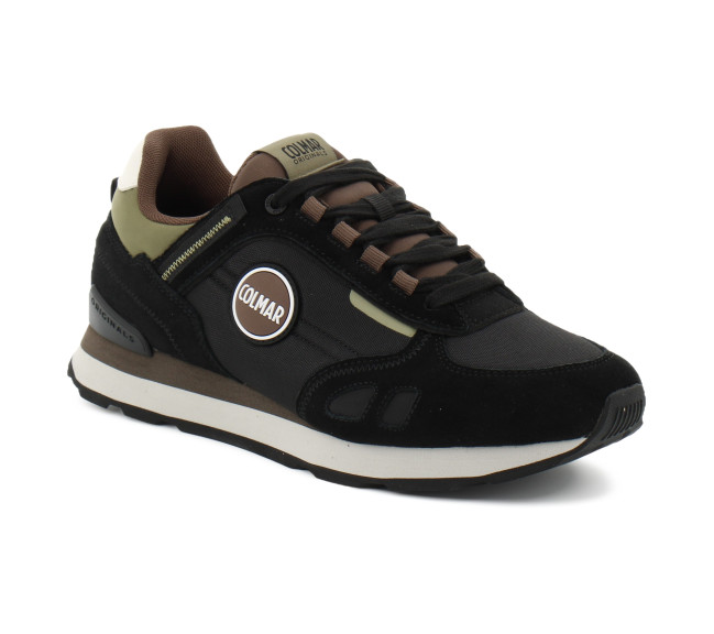 Chaussures basses à lacets pour homme TRAVIS SPORT noir marron travsp-c018-26aw