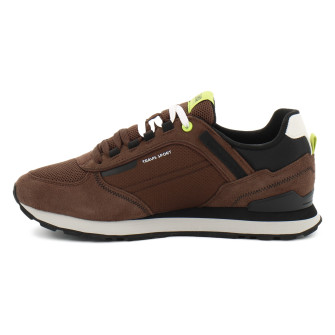 Chaussures basses à lacets pour homme TRAVIS SPORT brown travsp-d012-26aw