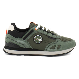 Chaussures basses à lacets pour homme TRAVIS SPORT military green travsp-b010-26aw