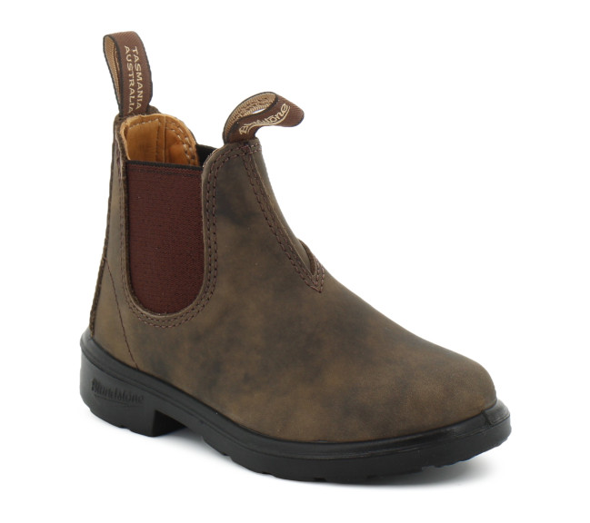 kids chelsea blundstone rustic brown 565