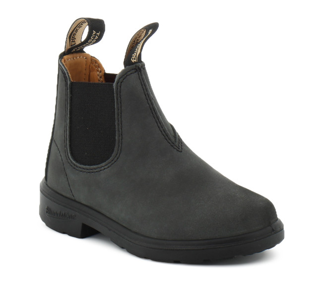 kids chelsea blundstone rustic black 1325