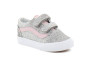 Chaussures à Scratch pour enfant Old Skool glitter black vn000vb2hn31