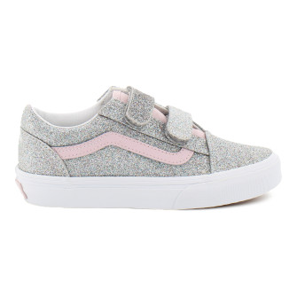 Chaussures à Scratch pour enfant Old Skool glitter black vn000cyahn31