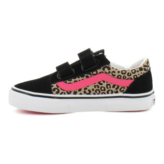 Chaussures à Scratch pour enfant Old Skool leopard vn000cyah851