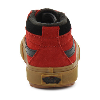 Chaussures à Scratch pour enfant Sk8-Mid Reissue bordeaux vn000v90brd1