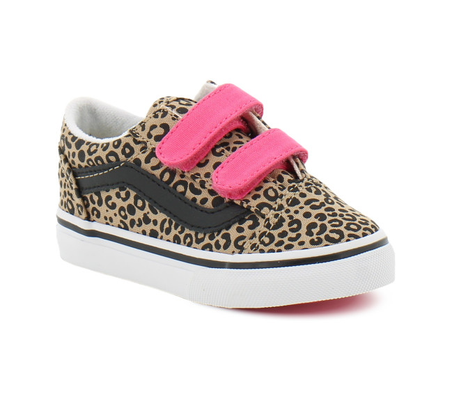 Chaussures à Scratch pour enfant Old Skool leopard vn000vb2h081