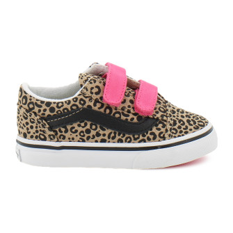 Chaussures à Scratch pour enfant Old Skool leopard vn000vb2h081