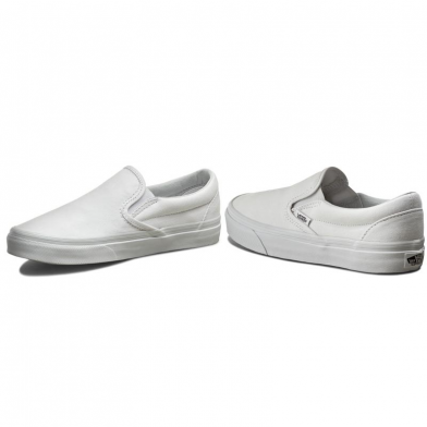 Chaussures sans lacets pour adulte Classic Slip-On blanc vn000eyew001