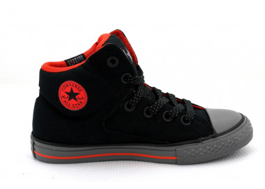 converse noir et rouge