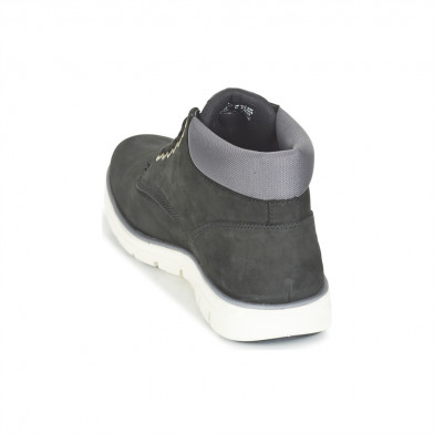 Basket mi-haute à lacets pour homme en noir Bradstreet noir mn.