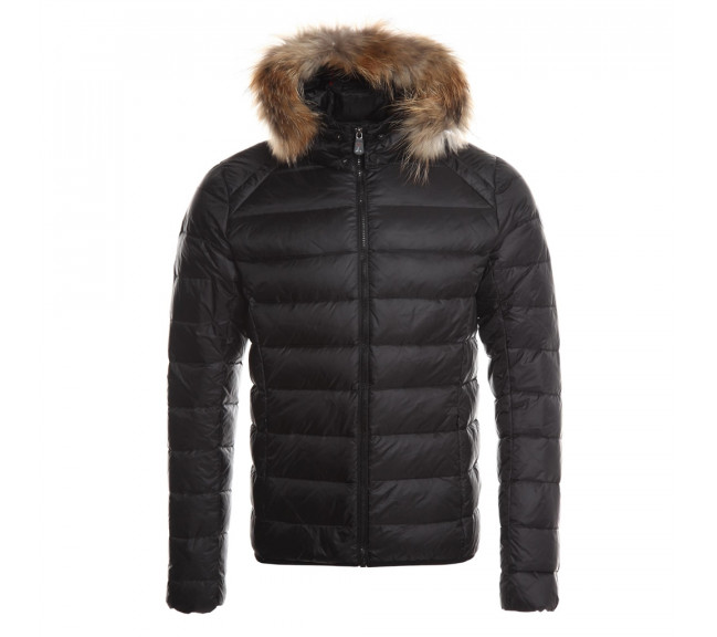 Doudoune courte à capuche pour homme Grand Froid Prestige black 8901/999