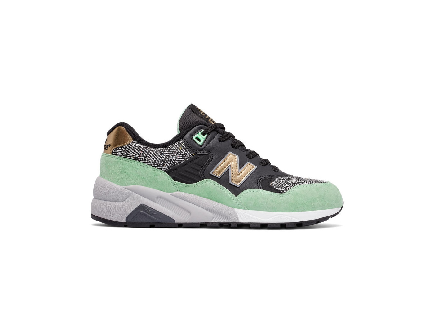 new balance 580 noir et vert