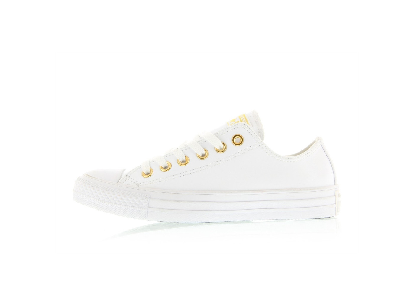 converse blanche ajouree