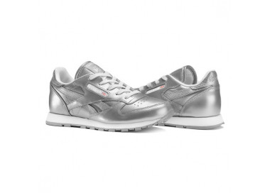 reebok leather argent