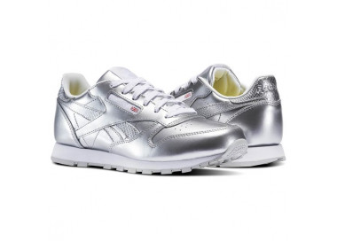 reebok classic femme argent