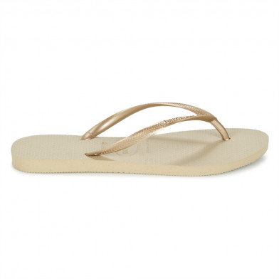 Tong pour femme Slim gold 4000030.2719